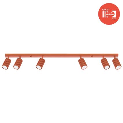 Brilagi - Faretto LED CRESTO 6xGU10/10W/230V rosso