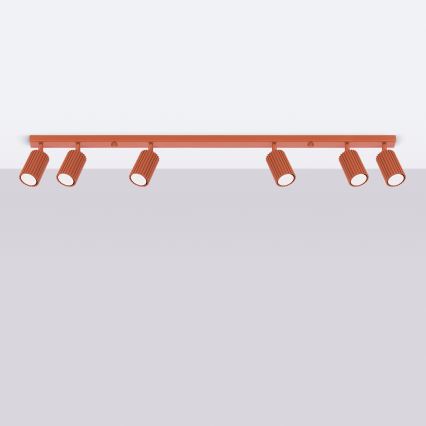 Brilagi - Faretto LED CRESTO 6xGU10/10W/230V rosso