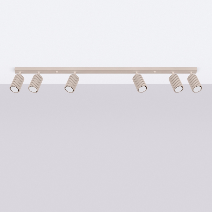 Brilagi - Faretto LED CRESTO 6xGU10/10W/230V taupe