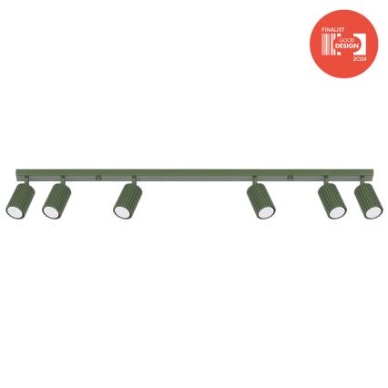 Brilagi - Faretto LED CRESTO 6xGU10/10W/230V verde