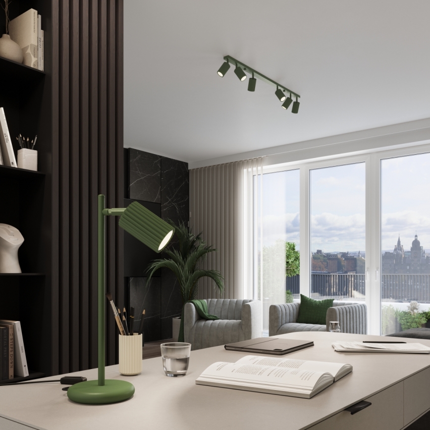 Brilagi - Faretto LED CRESTO 6xGU10/10W/230V verde