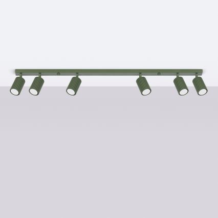 Brilagi - Faretto LED CRESTO 6xGU10/10W/230V verde