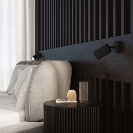 Brilagi - Faretto LED da parete CRESTO 1xGU10/10W/230V nero