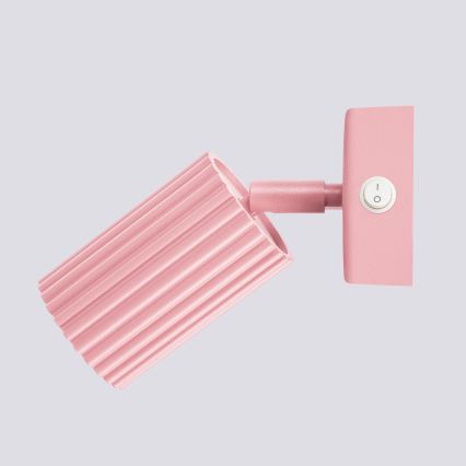 Brilagi - Faretto LED da parete CRESTO 1xGU10/10W/230V rosa