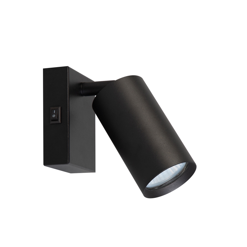 Brilagi - Applique spot da parete LED RGBW dimmerabile con interruttore SELE 1xGU10/4,8W/230V 3000K, nero + telecomando