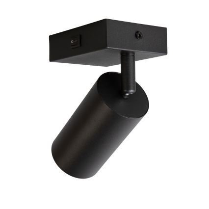Brilagi - Applique spot da parete LED RGBW dimmerabile con interruttore SELE 1xGU10/4,8W/230V 3000K, nero + telecomando