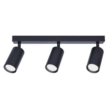 Brilagi - Faretto LED RGBW dimmerabile SELE 3xGU10/4,8W/230V 3000K nero + telecomando