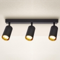 Brilagi - Faretto LED dimmerabile SELE 3xGU10/6,5W/230V 2700-6500K nero/oro