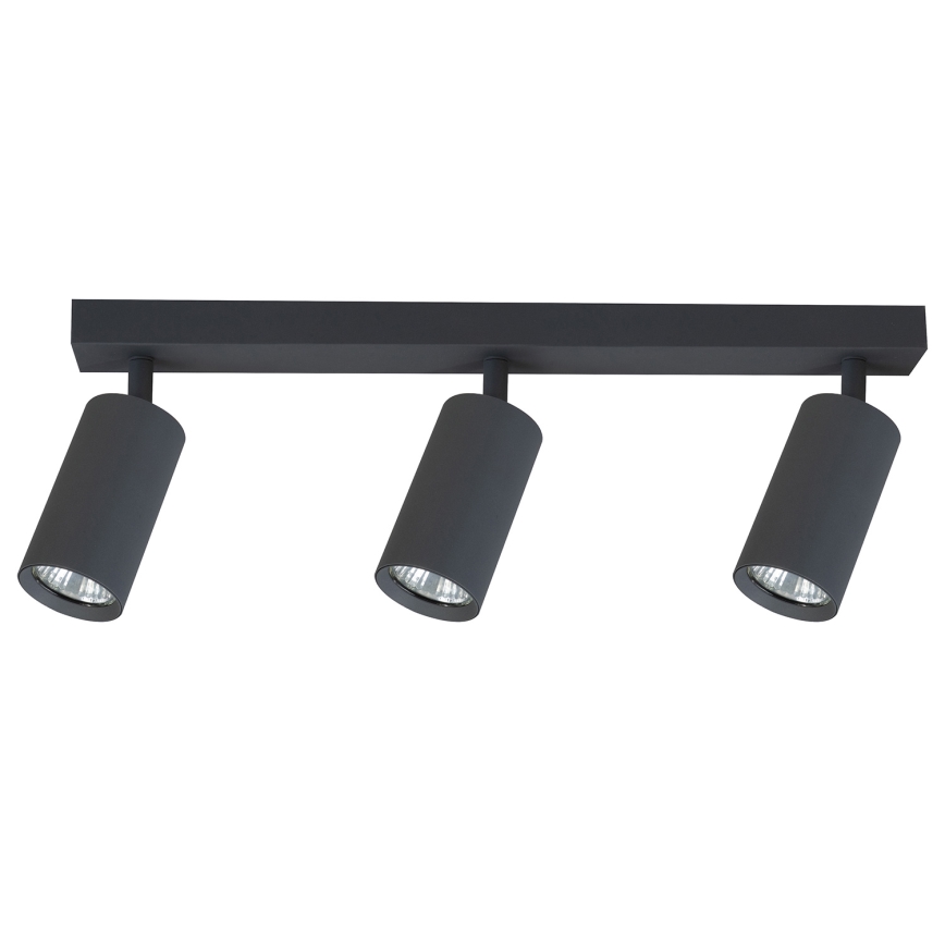 Brilagi - Faretto LED RGBW dimmerabile SELE 3xGU10/6W/230V 3000K antracite + telecomando