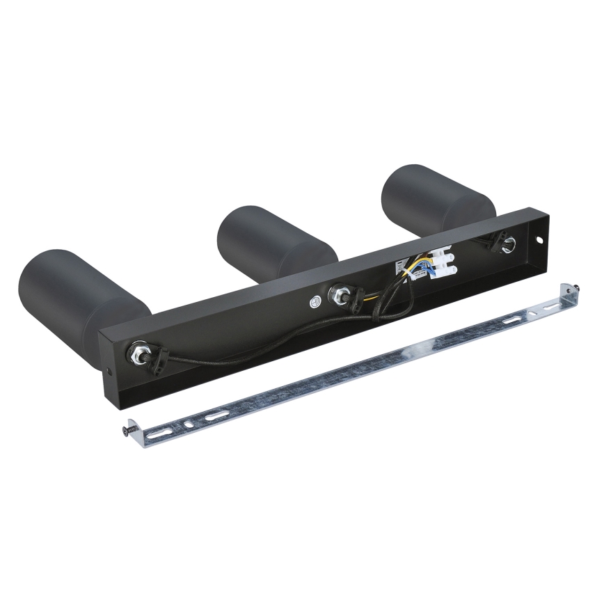 Brilagi - Faretto LED RGBW dimmerabile SELE 3xGU10/6W/230V 3000K antracite + telecomando