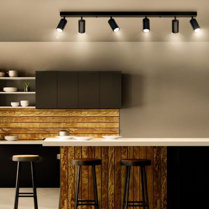 Brilagi - Faretto LED RGBW dimmerabile SELE 6xGU10/6,5W/230V 2700-6500K nero