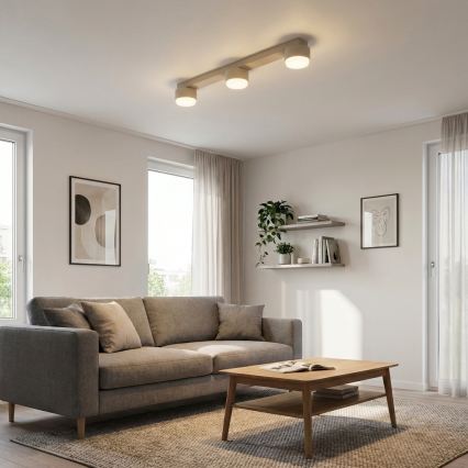 Brilagi - Faretto LED MONO 3xGX53/30W/230V beige