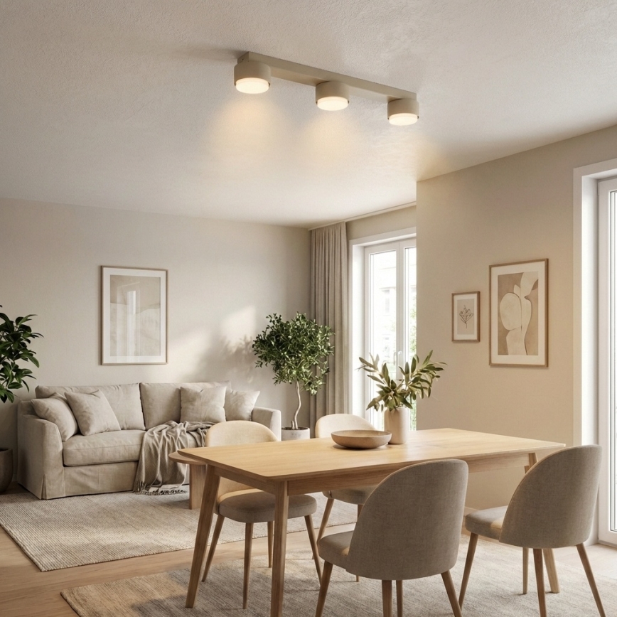 Brilagi - Faretto LED MONO 3xGX53/30W/230V beige
