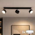 Brilagi - Faretto LED MONO 3xGX53/30W/230V nero