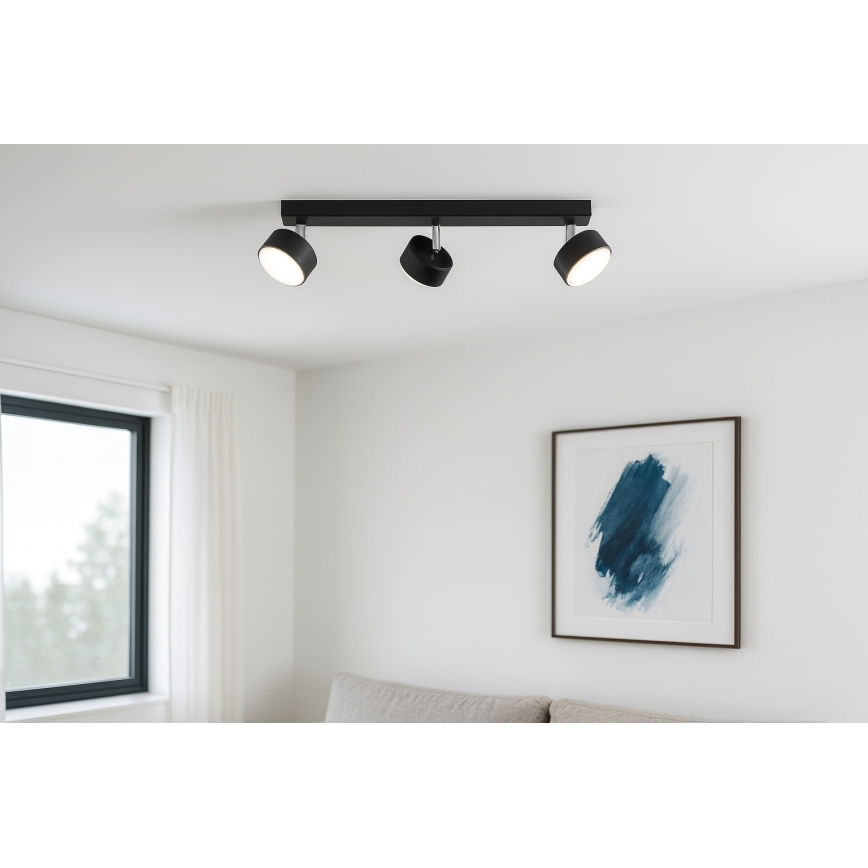 Brilagi - Faretto LED MONO 3xGX53/30W/230V nero