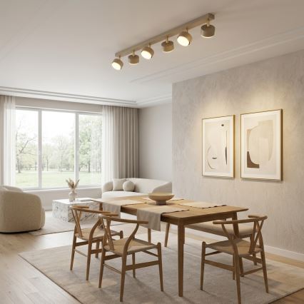 Brilagi - Faretto LED MONO 6xGX53/30W/230V beige/dorato