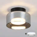 BRILAGI - Faretto LED RGB+CCT dimmerabile AURA LUX 1xGX53/14W/230V 2700-6500K Wi-Fi Tuya nero/fumé