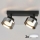 Brilagi - Faretto LED RGB+CCT dimmerabile AURA LUX 2xGX53/14W/230V 2700–6500K Wi-Fi Tuya nero/fumé