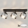 Brilagi - Faretto LED RGB+CCT dimmerabile AURA LUX 3xGX53/14W/230V 2700-6500K Wi-Fi Tuya nero/fumé