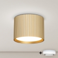 Brilagi - Faretto LED RGB+CCT dimmerabile STRIPY 1xGX53/14W/230V 2700-6500K Wi-Fi Tuya dorato