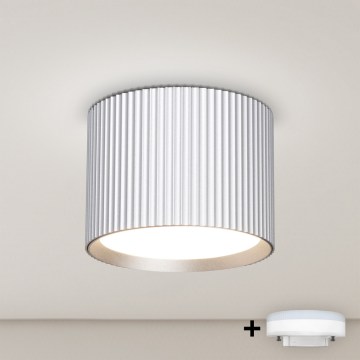 BRILAGI - Faretto LED RGB+CCT dimmerabile STRIPY 1xGX53/14W/230V 60x82 mm 2700-6500K Wi-Fi Tuya argento