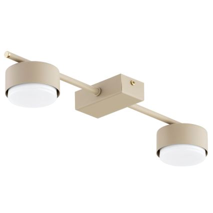 Brilagi - Faretto LED RGB+CCT dimmerabile MONO 2xGX53/14W/230V 2700-6500K Wi-Fi Tuya beige