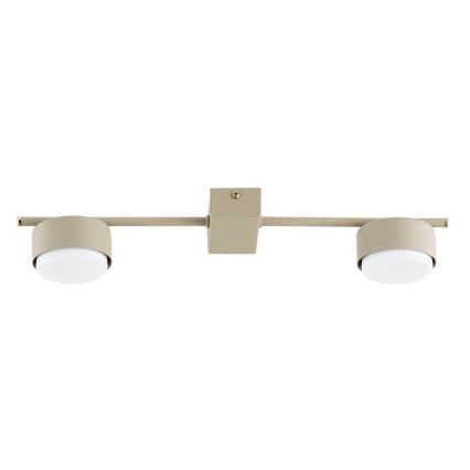 Brilagi - Faretto LED RGB+CCT dimmerabile MONO 2xGX53/14W/230V 2700-6500K Wi-Fi Tuya beige
