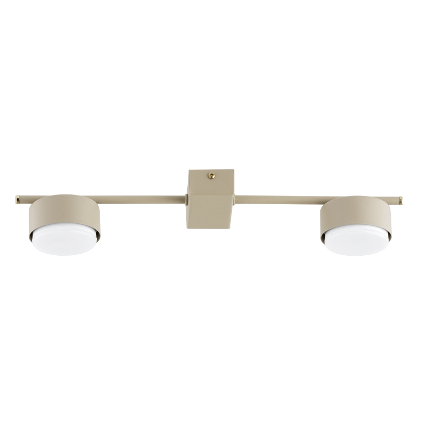 Brilagi - Faretto LED RGB+CCT dimmerabile MONO 2xGX53/14W/230V 2700-6500K Wi-Fi Tuya beige