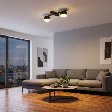 Brilagi - Faretto LED RGB+CCT dimmerabile MONO 2xGX53/14W/230V 2700-6500K Wi-Fi Tuya nero