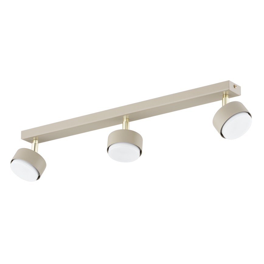 Brilagi - Faretto LED dimmerabile RGB+CCT MONO 3xGX53/14W/230V 2700-6500K Wi-Fi Tuya beige