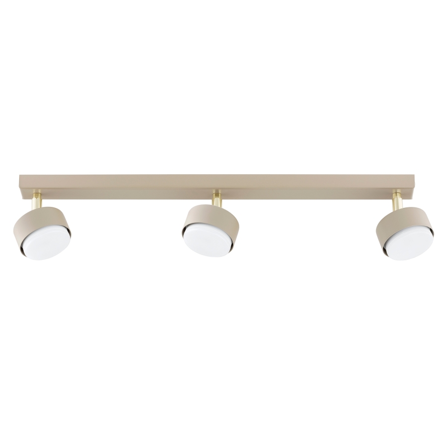 Brilagi - Faretto LED dimmerabile RGB+CCT MONO 3xGX53/14W/230V 2700-6500K Wi-Fi Tuya beige