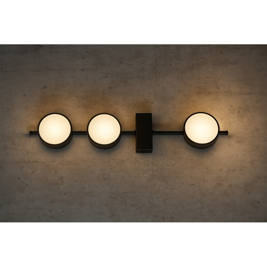 Brilagi - Faretto LED RGB+CCT dimmerabile MONO 3xGX53/14W/230V 2700-6500K Wi-Fi Tuya nero