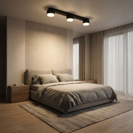 Brilagi - Faretto LED dimmerabile RGB+CCT MONO 3xGX53/14W/230V 2700-6500K Wi-Fi Tuya, nero