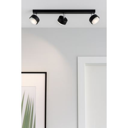Brilagi - Faretto LED RGB+CCT dimmerabile MONO 3xGX53/14W/230V 2700-6500K Wi-Fi Tuya nero