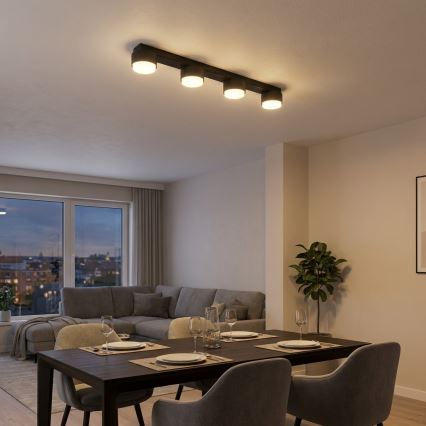 Brilagi - LED RGB+CCT Faretto dimmerabile MONO 4xGX53/14W/230V 2700-6500K Wi-Fi Tuya nero
