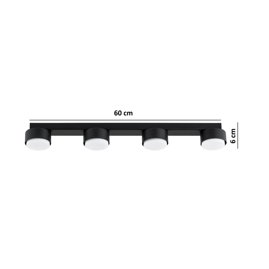 Brilagi - LED RGB+CCT Faretto dimmerabile MONO 4xGX53/14W/230V 2700-6500K Wi-Fi Tuya nero