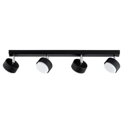 Brilagi - Faretto LED RGB+CCT dimmerabile MONO 4xGX53/14W/230V 2700-6500K Wi-Fi Tuya nero
