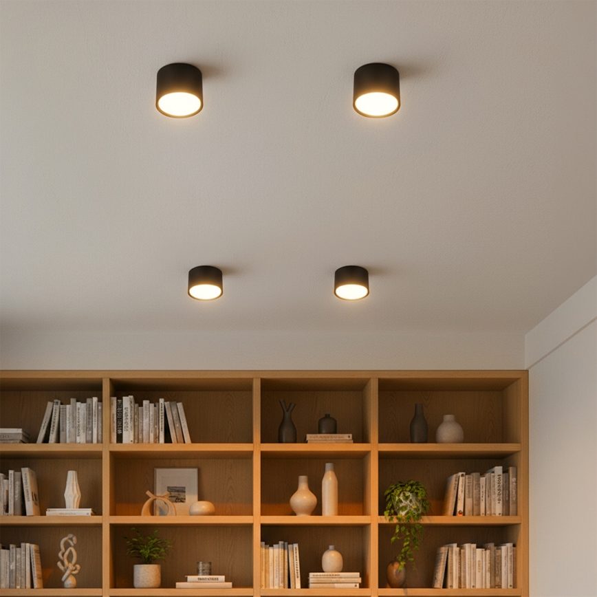 BRILAGI - Faretto LED RGB+CCT dimmerabile SMOOTH 1xGX53/14W/230V 60x82 mm 2700-6500K Wi-Fi Tuya nero