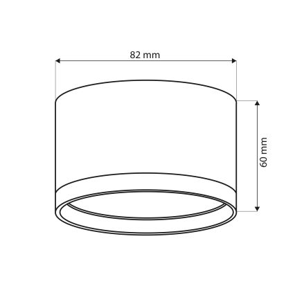 Brilagi - LED RGB+CCT Faretto dimmerabile SMOOTH 1xGX53/14W/230V 2700-6500K Wi-Fi Tuya nero