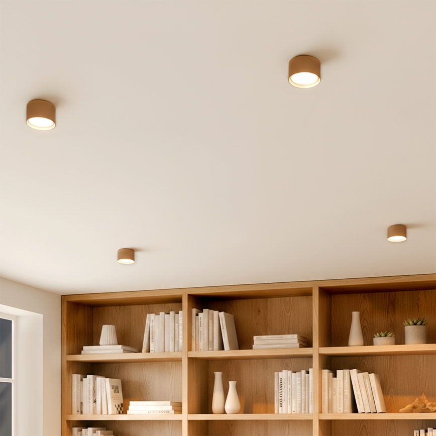 Brilagi - Faretto LED dimmerabile RGB+CCT SMOOTH 1xGX53/14W/230V 2700-6500K Wi-Fi Tuya beige