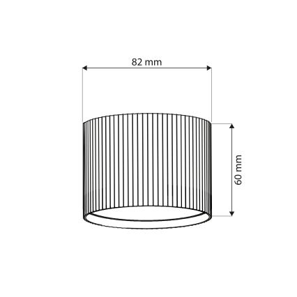 Brilagi - Faretto LED RGB+CCT dimmerabile STRIPY 1xGX53/14W/230V 2700-6500K Wi-Fi Tuya beige