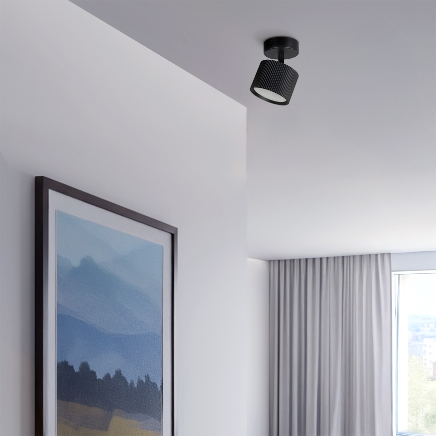 Brilagi - Faretto LED RGB+CCT dimmerabile STRIPY 1xGX53/14W/230V 2700-6500K Wi-Fi Tuya nero
