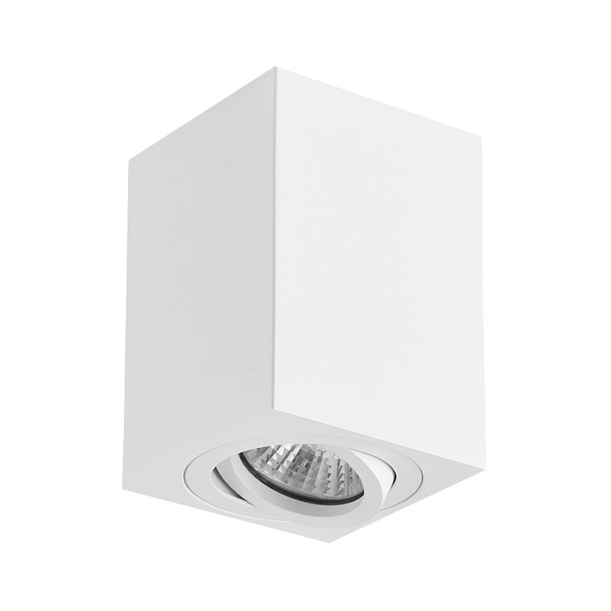 Brilagi - Faretto LED RGBW dimmerabile MIA 1xGU10/4,8W/230V 3000K 100x80 mm bianco + telecomando