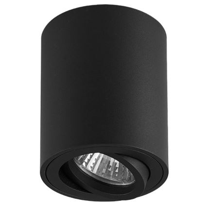 Brilagi - Faretto LED RGBW dimmerabile MIA 1xGU10/4,8W/230V 3000K 100x80 mm nero + telecomando