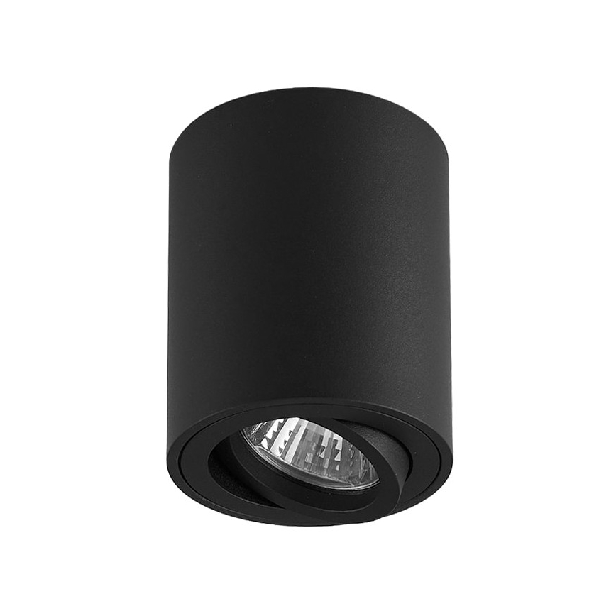 Brilagi - Faretto LED RGBW dimmerabile MIA 1xGU10/4,8W/230V 3000K 100x80 mm nero + telecomando