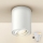 Brilagi - Faretto LED RGBW dimmerabile MIA 1xGU10/4,8W/230V 3000K 100x80 mm bianco + telecomando