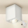 Brilagi - Faretto LED RGBW dimmerabile MIA 1xGU10/4,8W/230V 3000K 100x80 mm bianco + telecomando