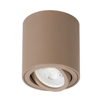 Brilagi - LED RGBW faretto dimmerabile MIA 1xGU10/4,8W/230V 3000K 84x80 mm beige + telecomando