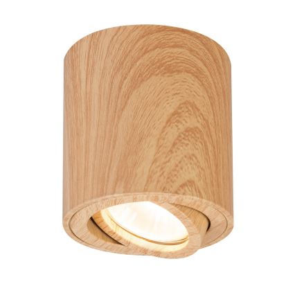 Brilagi - Faretto LED RGBW dimmerabile MIA 1xGU10/4,8W/230V 3000K 84x80 mm marrone + telecomando