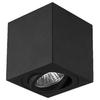 Brilagi - Faretto LED RGBW dimmerabile MIA 1xGU10/4,8W/230V 3000K 84x80 mm nero + telecomando